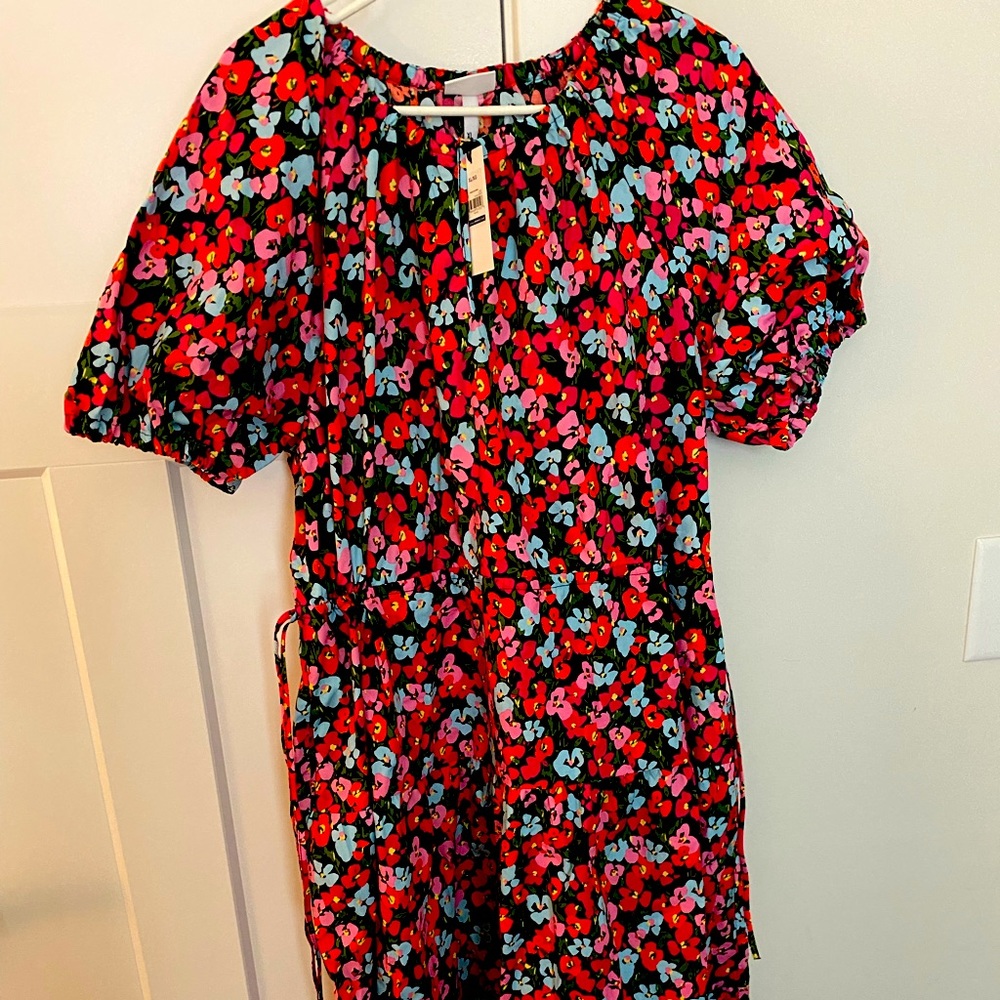 Colorful flower dress